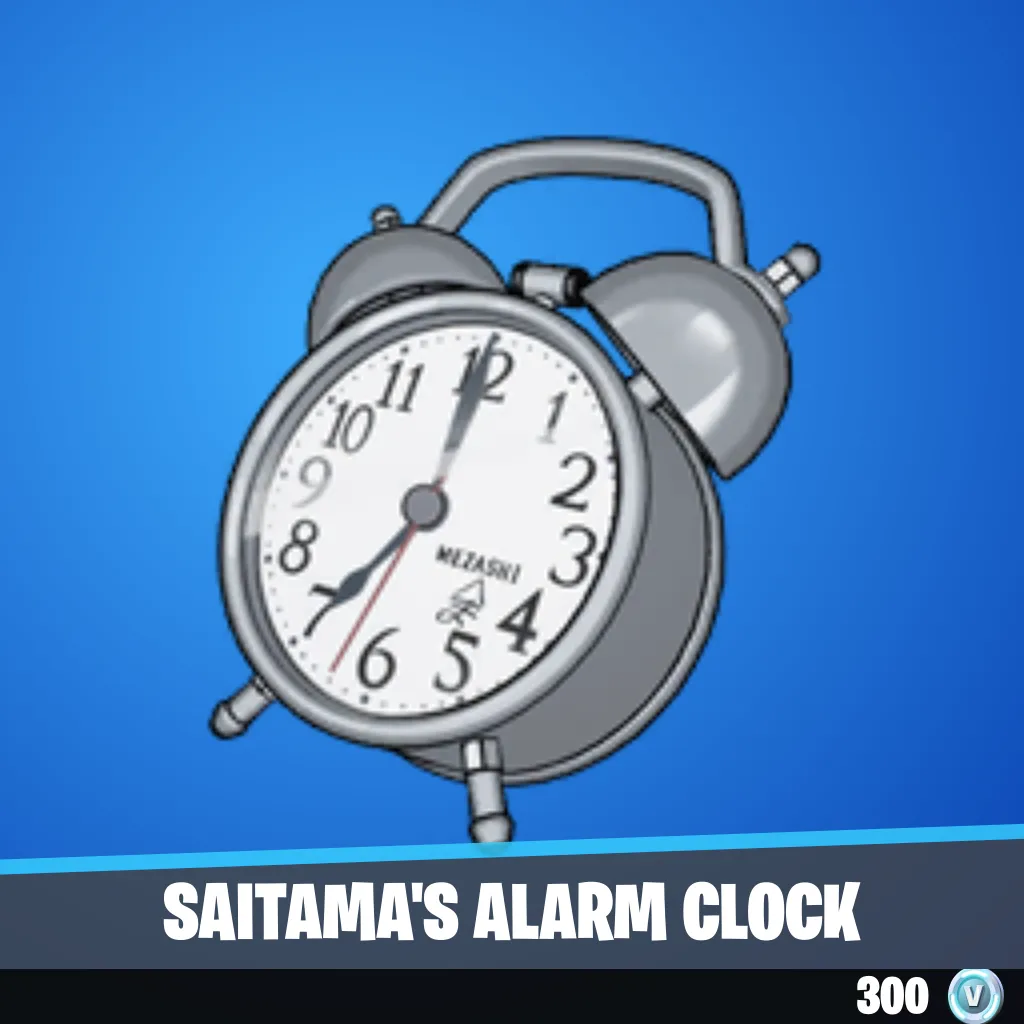 Saitama's Alarm Clock