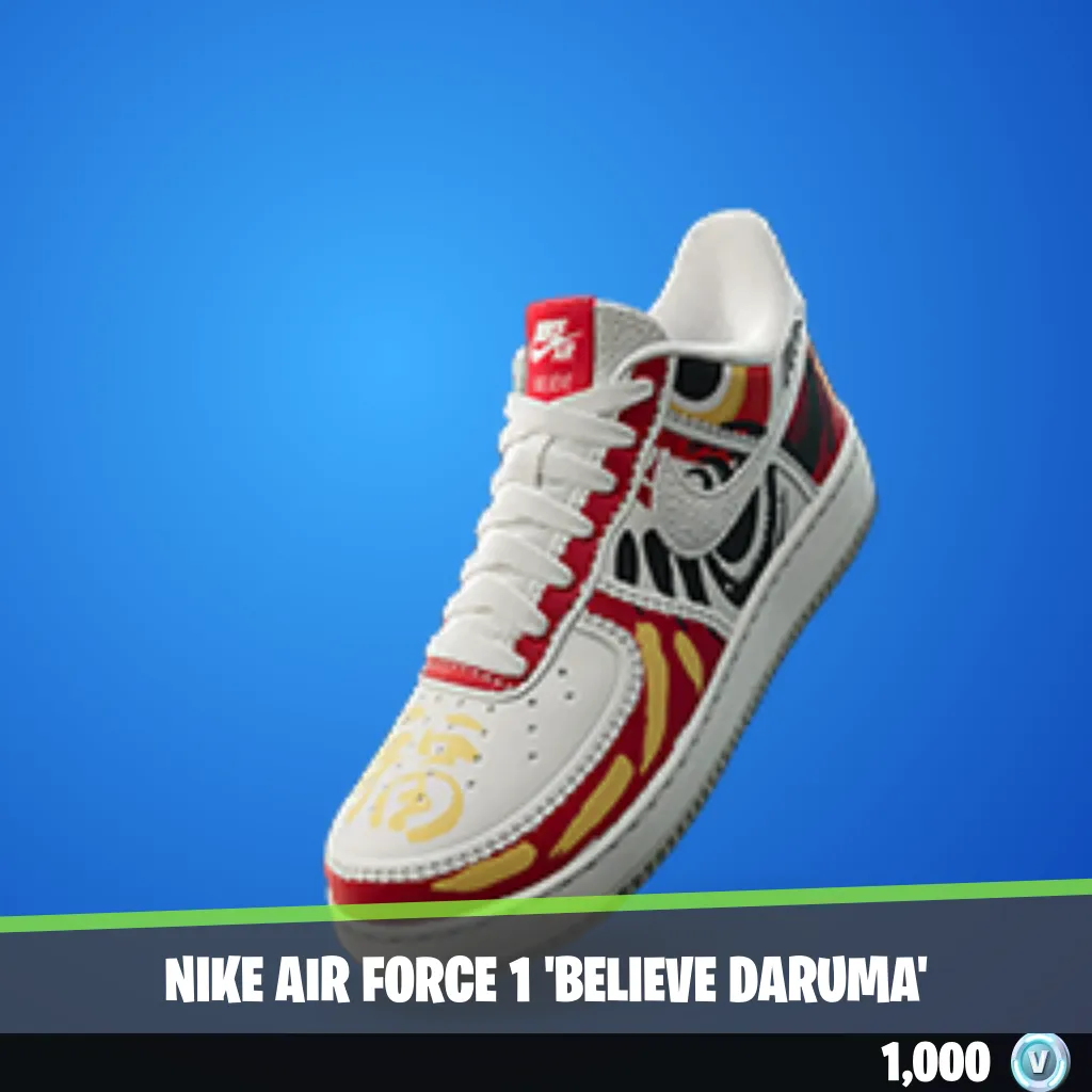 Nike Air Force 1 'Believe Daruma'