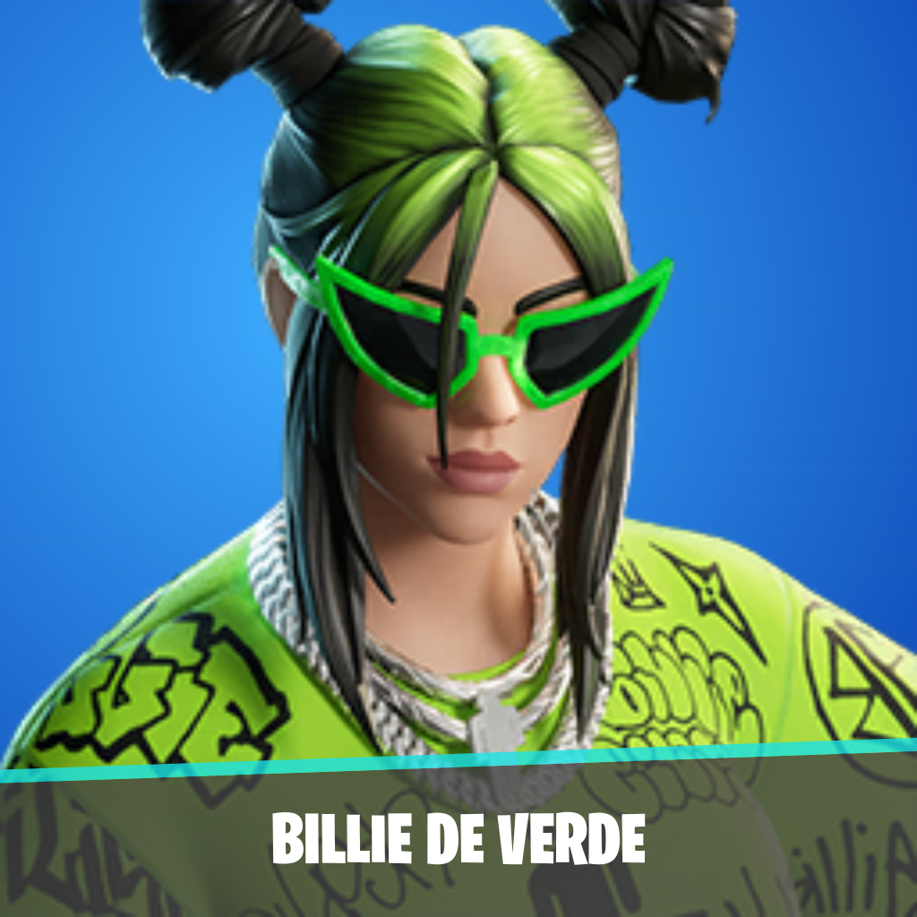 imagen principal del skin Billie de verde