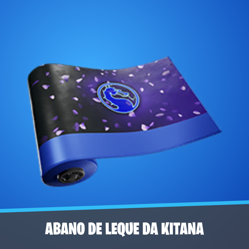 Abano de Leque da Kitana