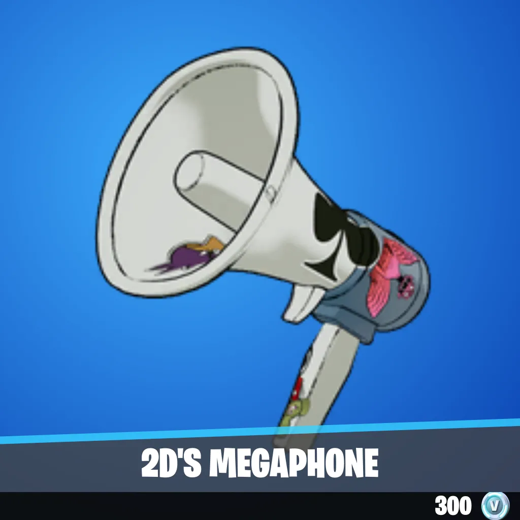 2D's Megaphone