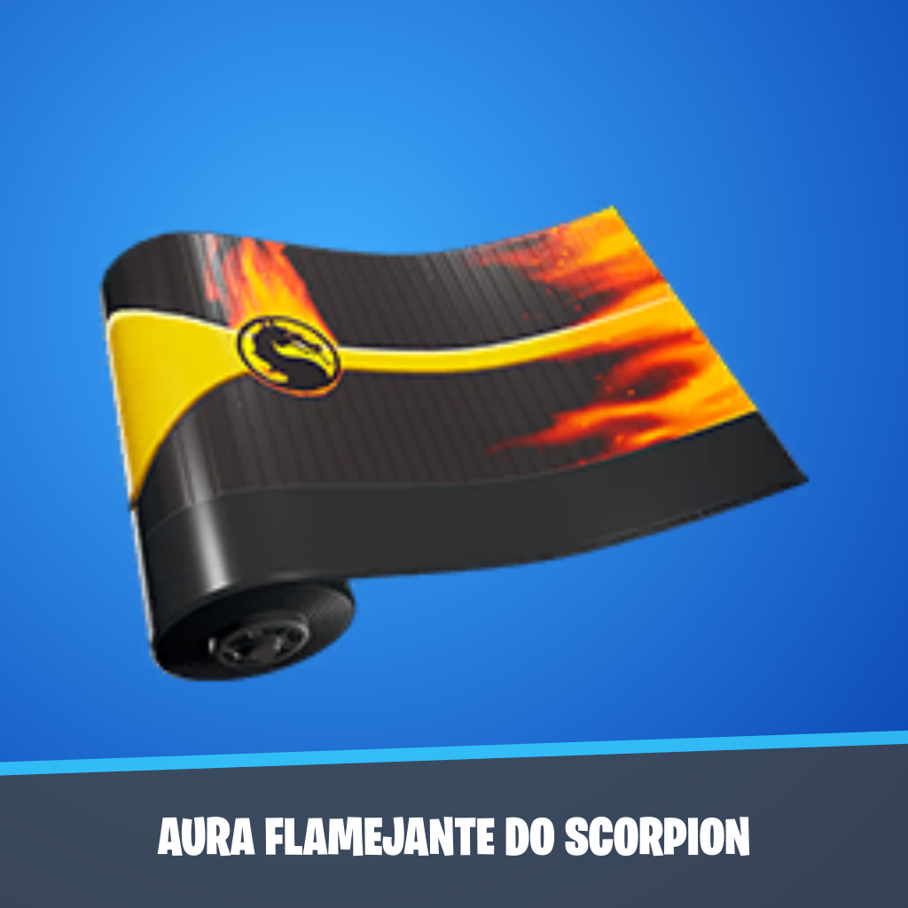 Aura Flamejante do Scorpion
