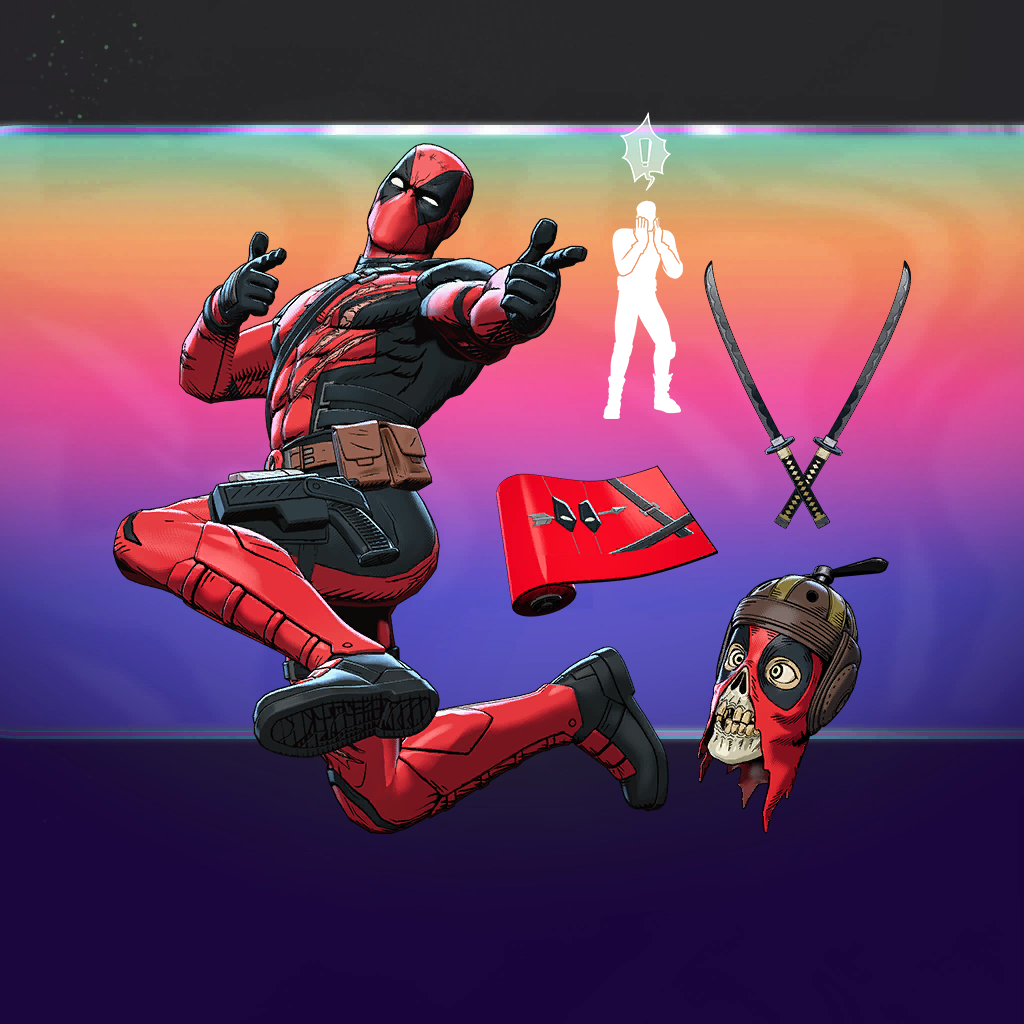 Deadpool (Pen & Ink) –Fortnite UNCOMMON