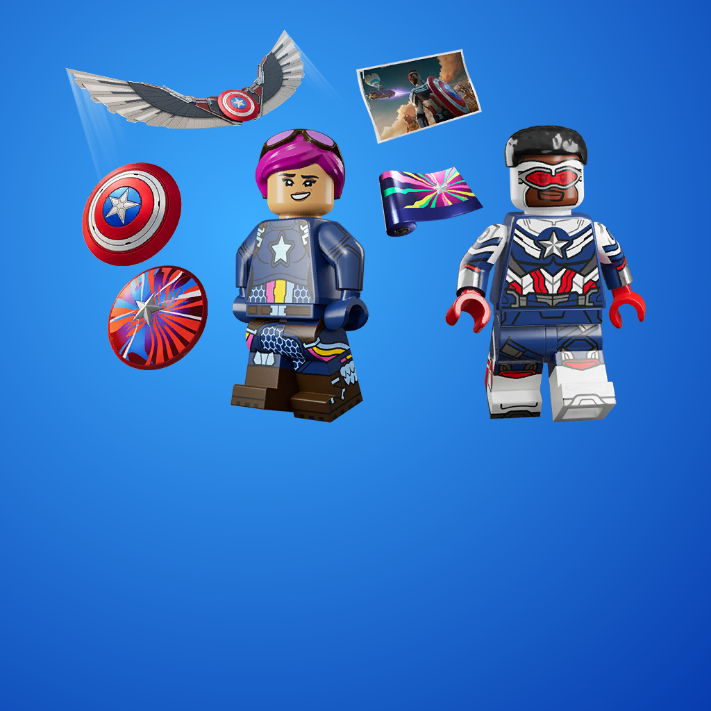 Pack Captain America et la Terreur étoilée