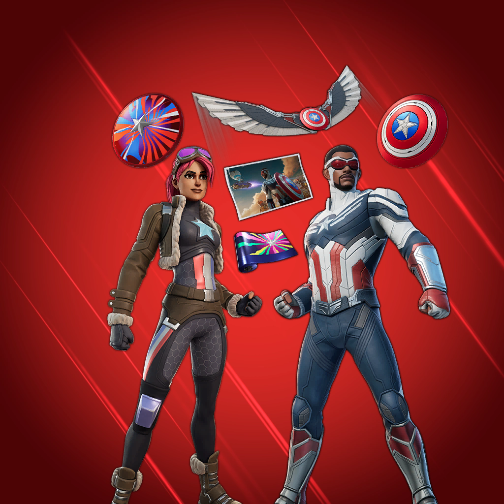 Pack Captain America et la Terreur étoilée