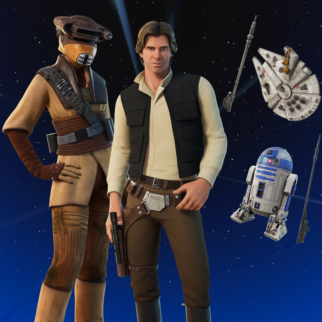 Lote Han Solo y Leia Organa