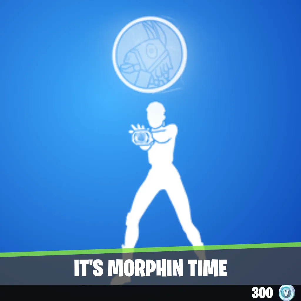 IT'S MORPHIN TIME