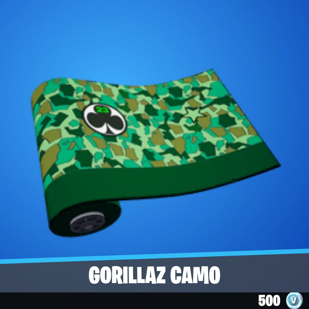 Gorillaz Camo