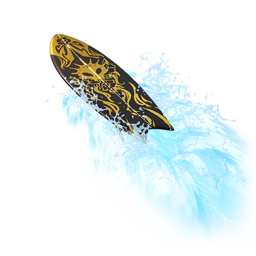 Cloud Llama Board (Golden Wave)