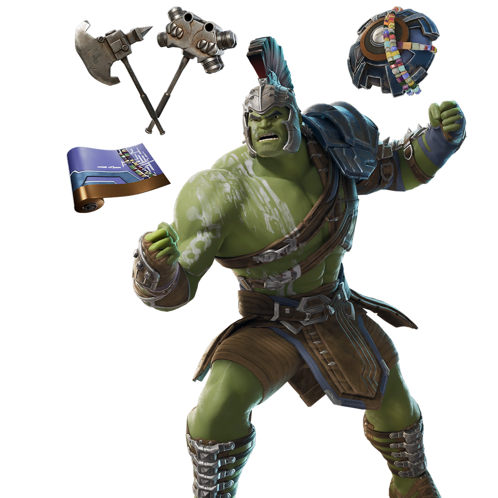 Fortnite Item Shop Sakaaran Champion Hulk Bundle