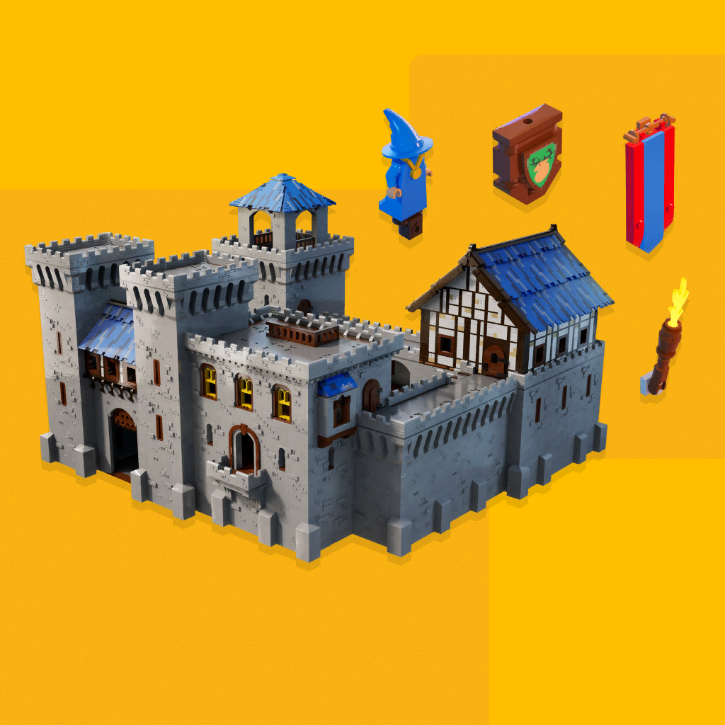 Fortnitebundle Lion Knights' Castle Bundle