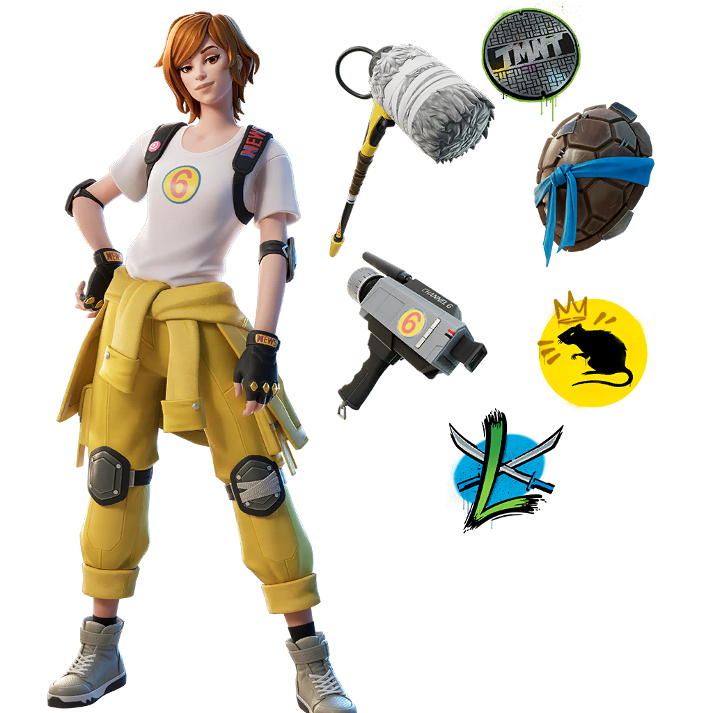 Fortnite April O'Neil Bundle Bundle Packs, Sets and Bundles ⭐ ④nite.site