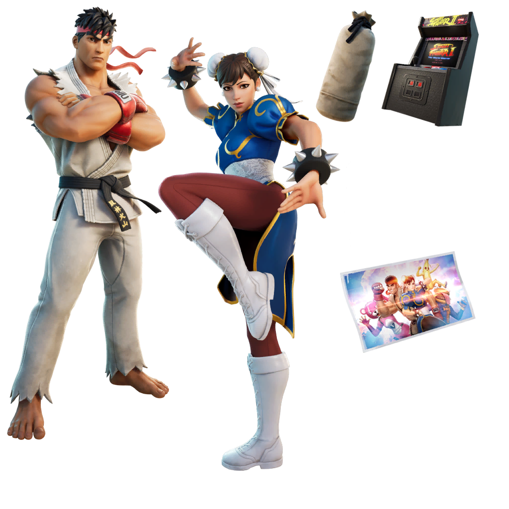 Pack Ryu et Chun-Li
