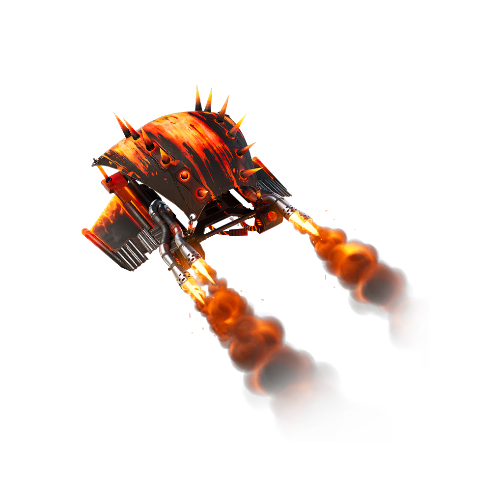 Fortniteglider Fiery Descent