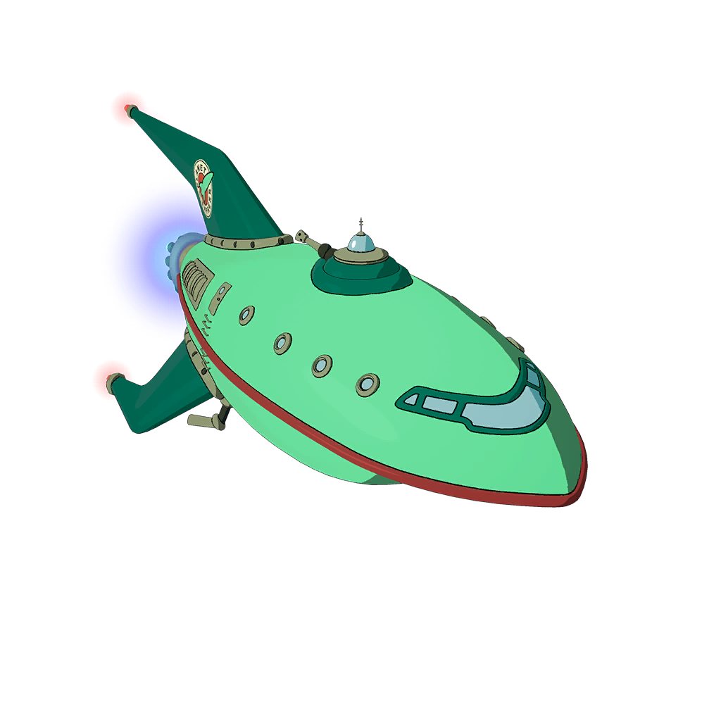 Fortniteglider Planet Express Ship