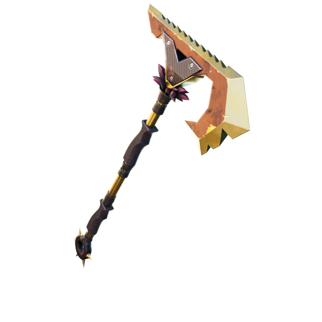 Fortnitepickaxe Weathered Gold