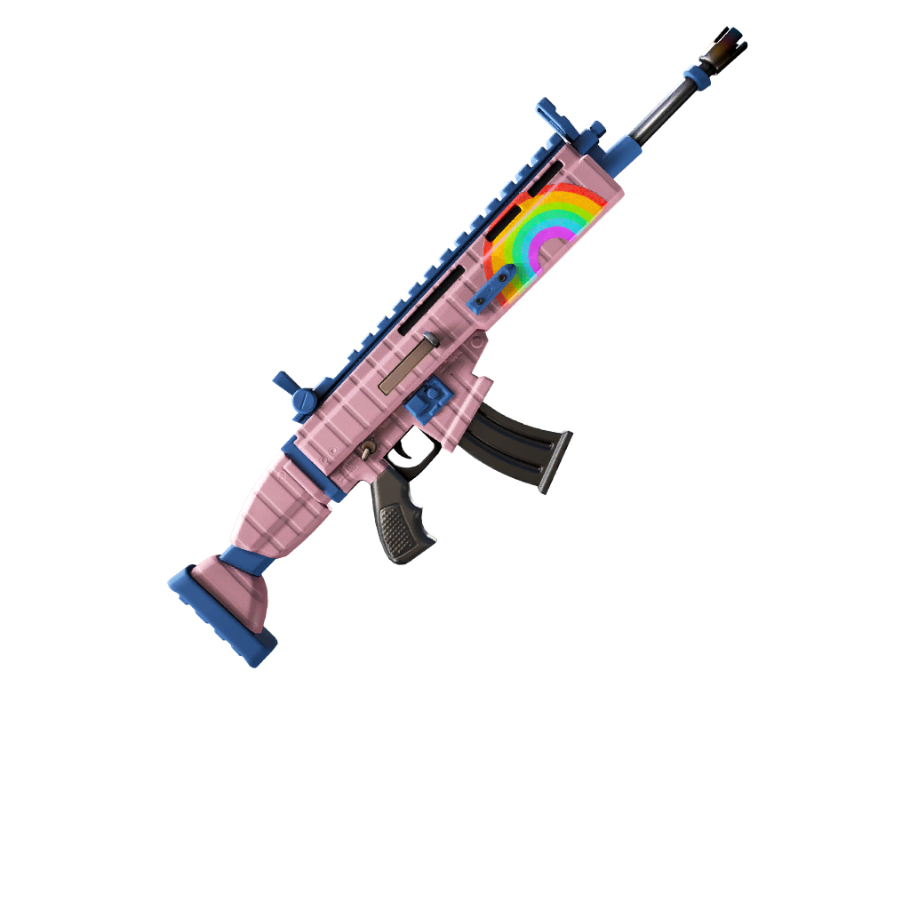 Fortnitewrap Rainbow Bubblegum