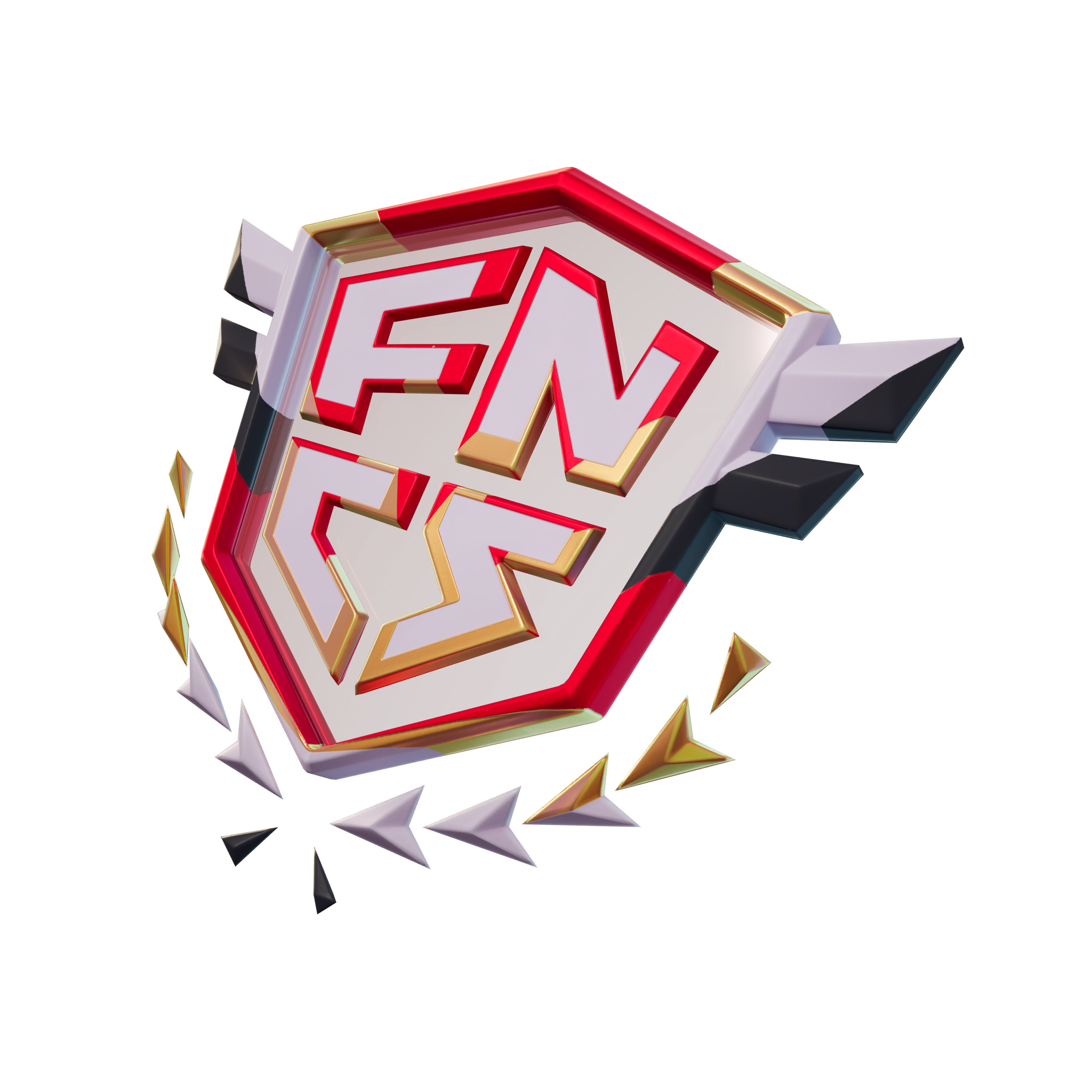 フォートナイトバックアクセサリーのエースのエンブレム