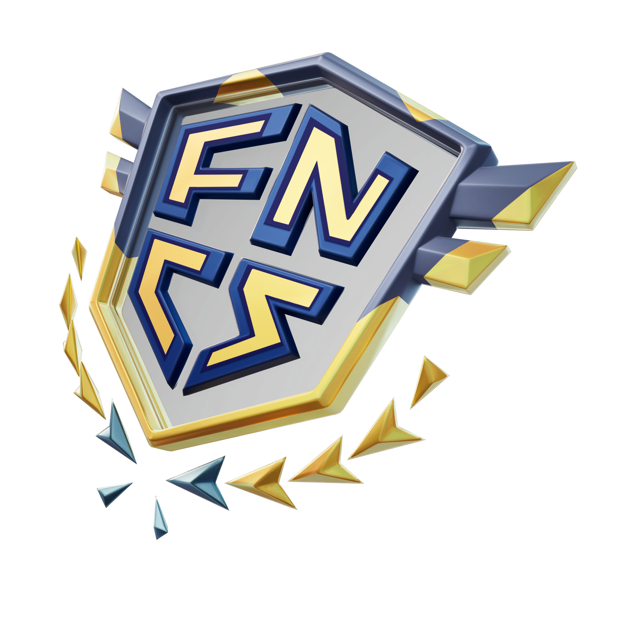 フォートナイトバックアクセサリーの闘士のエンブレム