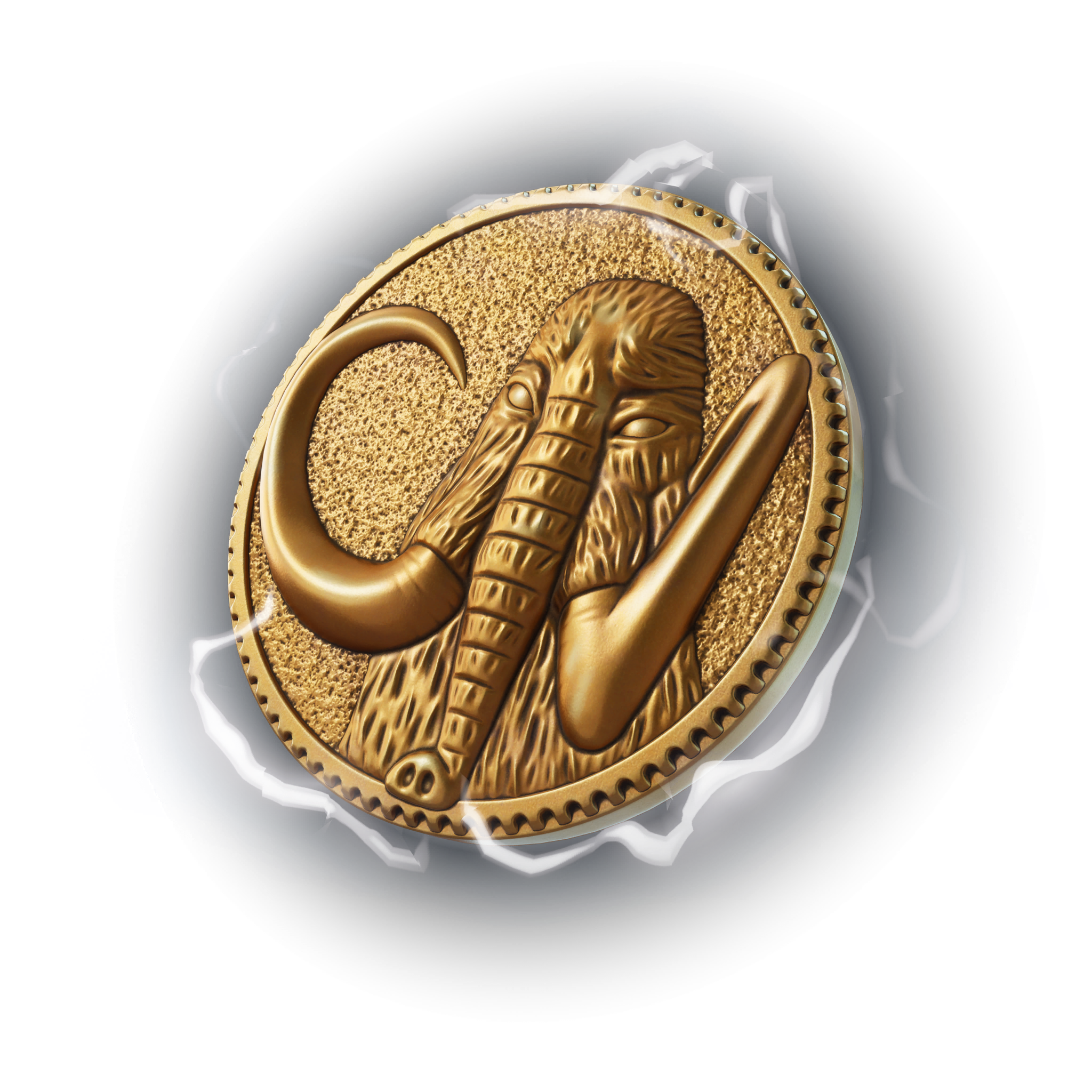 Moneda de mastodonte