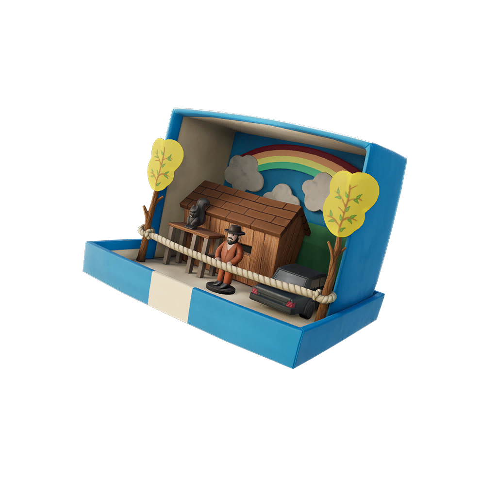 Fortnitebackpack Hopper's Cabin Diorama