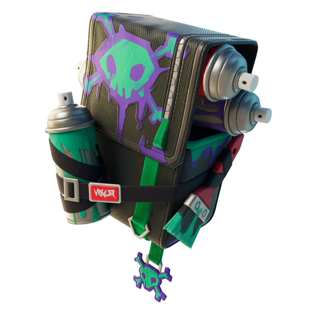 Fortnitebackpack Tagger's Night Kit