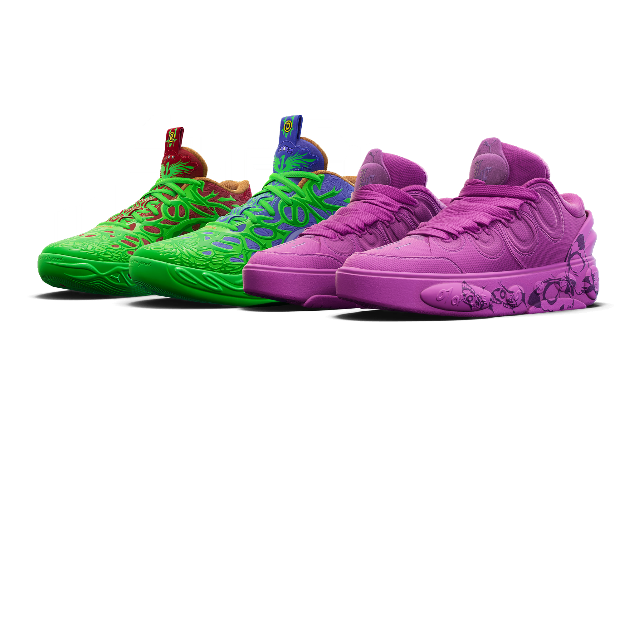 フォートナイトのPUMA x LAMELO BALL x TMNT MB.04 'Raphael and Donatello'