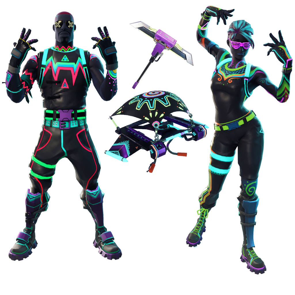 Fortnitebundle Neon Glow Bundle