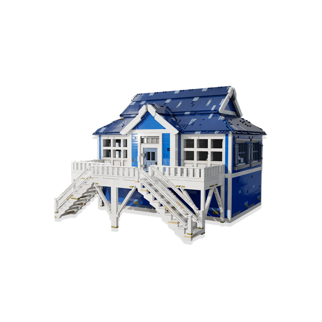 フォートナイトバンドルのビーチ風の遊歩道