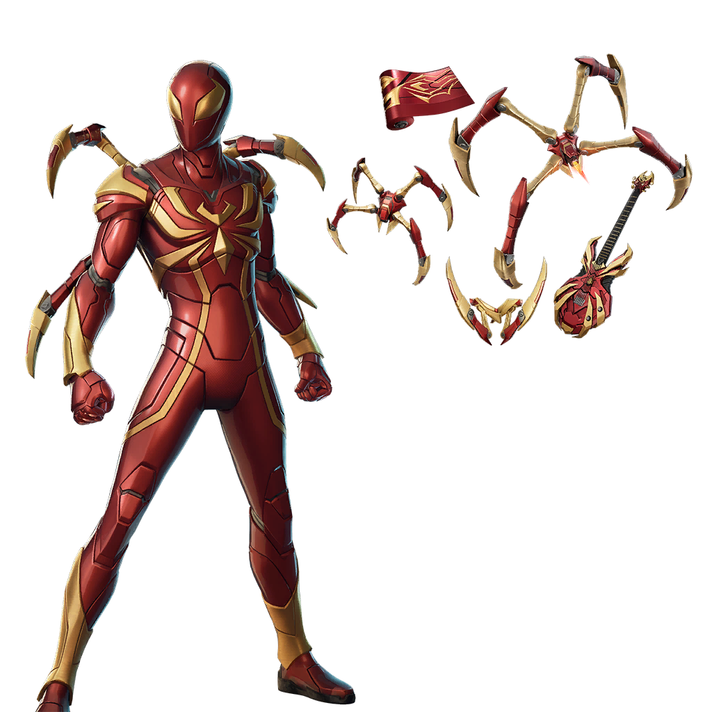 Pack Lote Araña De Hierro Fortnite - Lotes, Paquetes Y Conjuntos ⭐ 