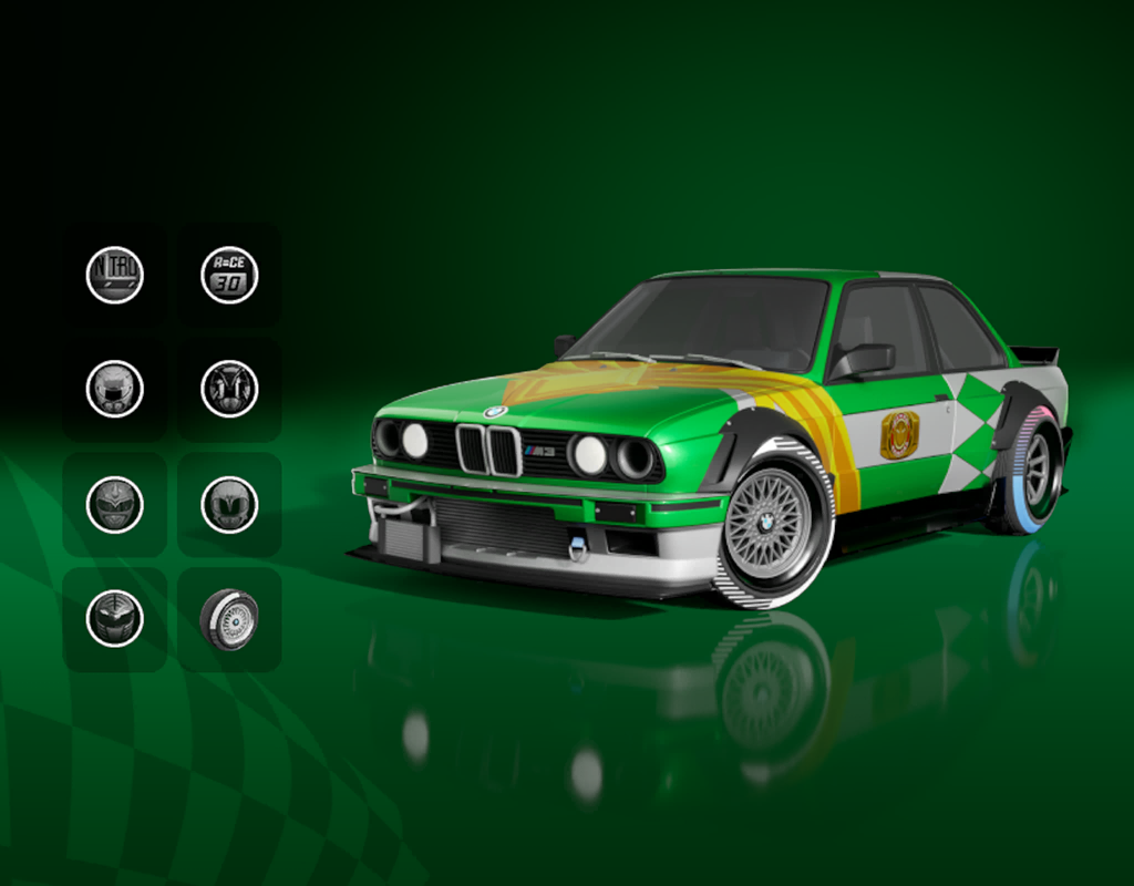 Lote BMW E30 + Power Rangers