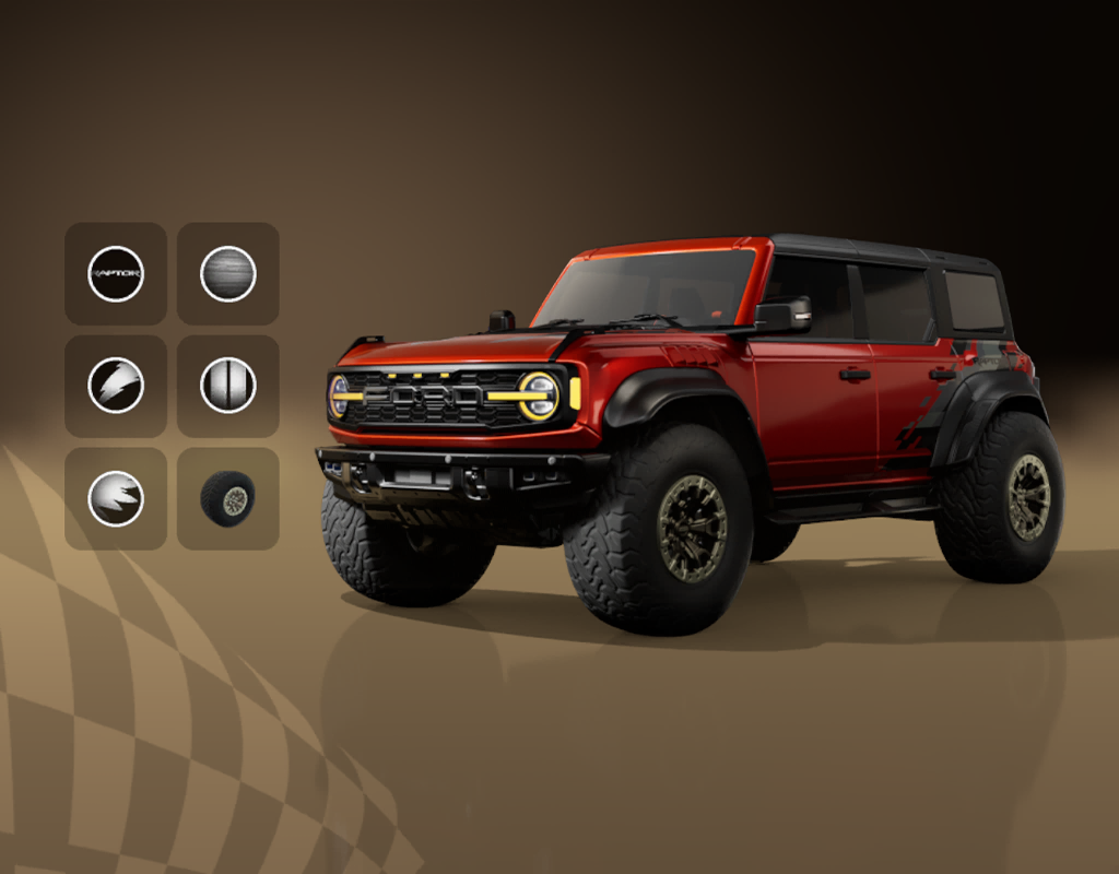 フォートナイトバンドルのFord Bronco Raptor バンドル