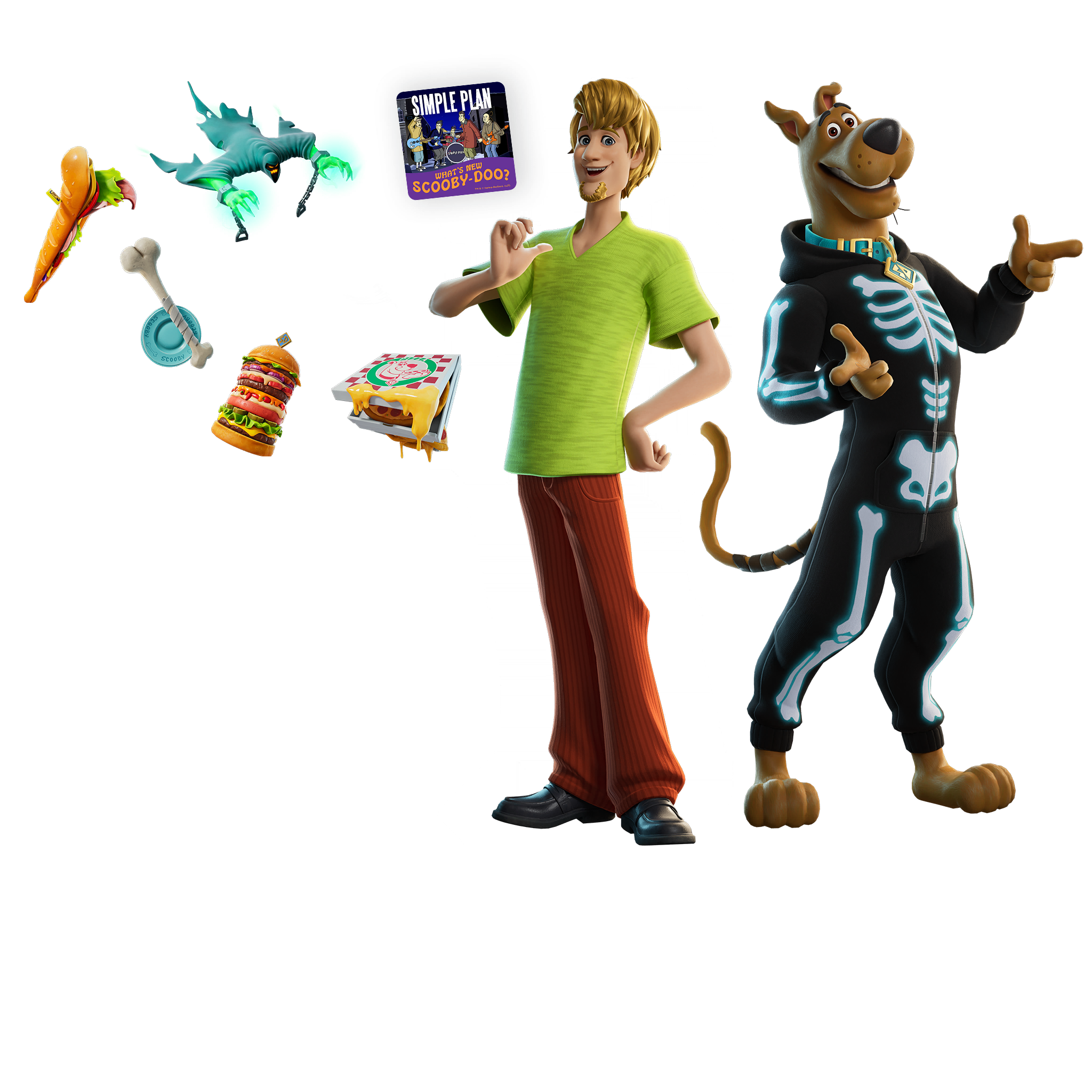 Fortnitebundle Shaggy & Scooby-Doo Bundle