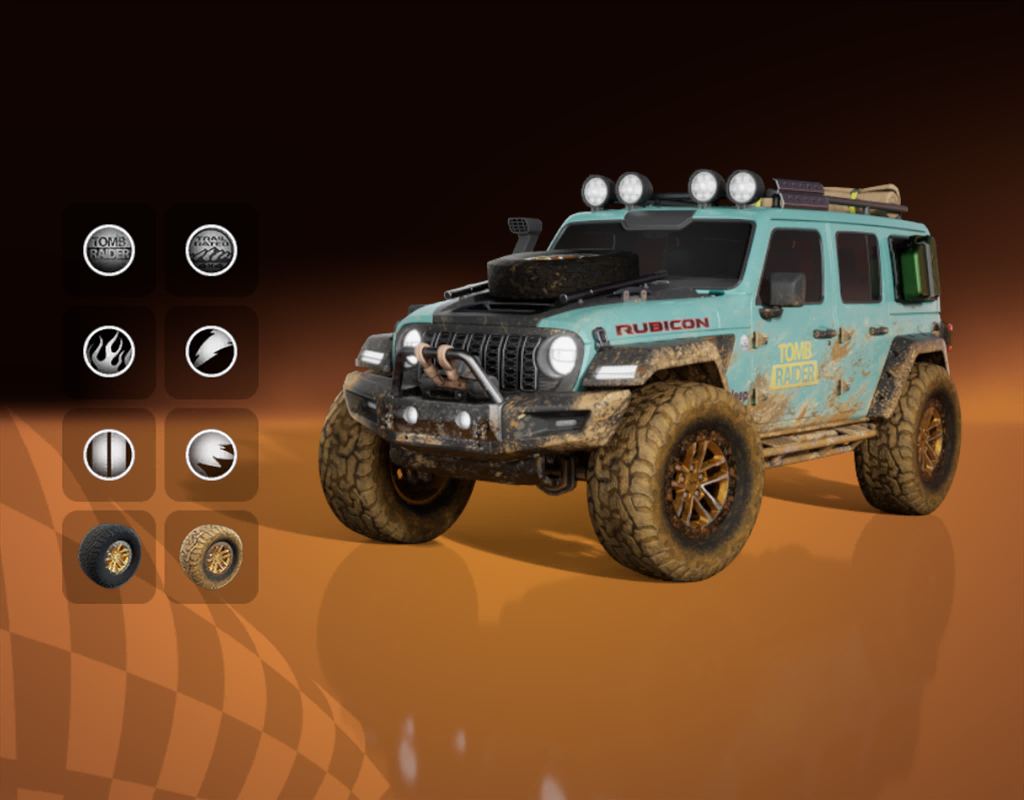 Jeep Wrangler Rubicon + Tomb Raider Bundle