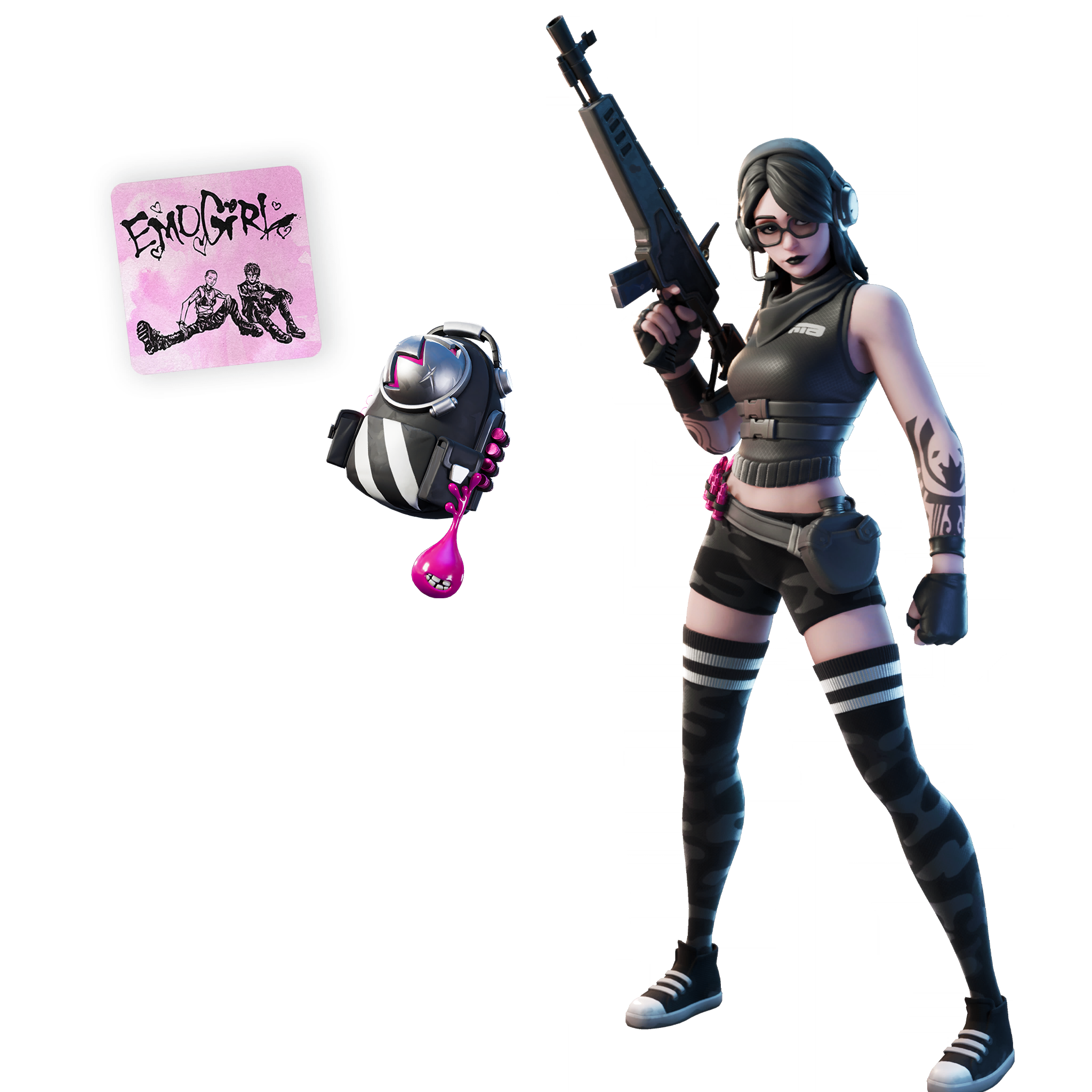 フォートナイトバンドルのemo girl バンドル