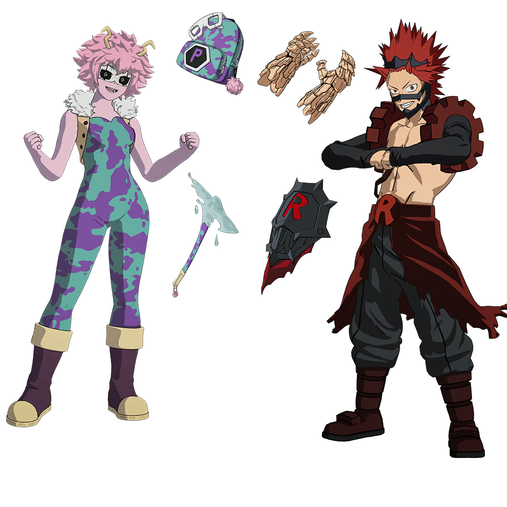 Lote Kirishima y Ashido