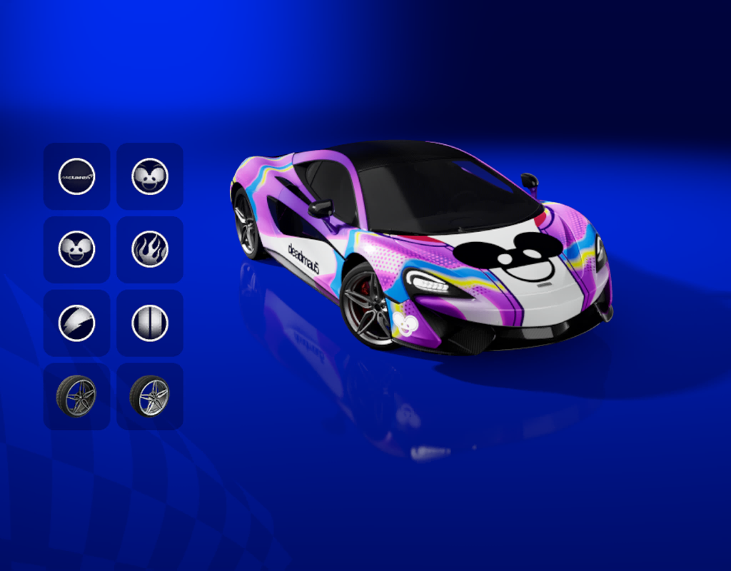 Lote McLaren 570S + deadmau5