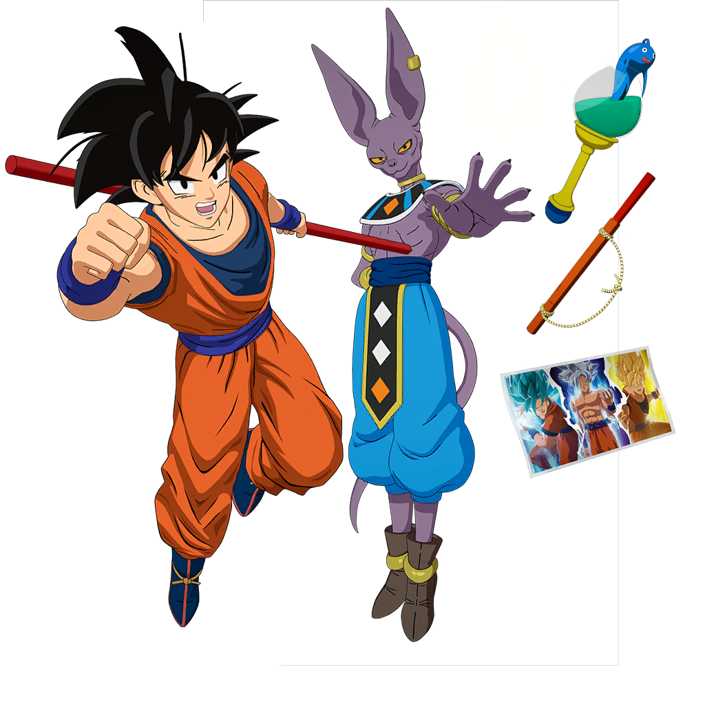 Fortnitebundle GOKU & BEERUS BUNDLE