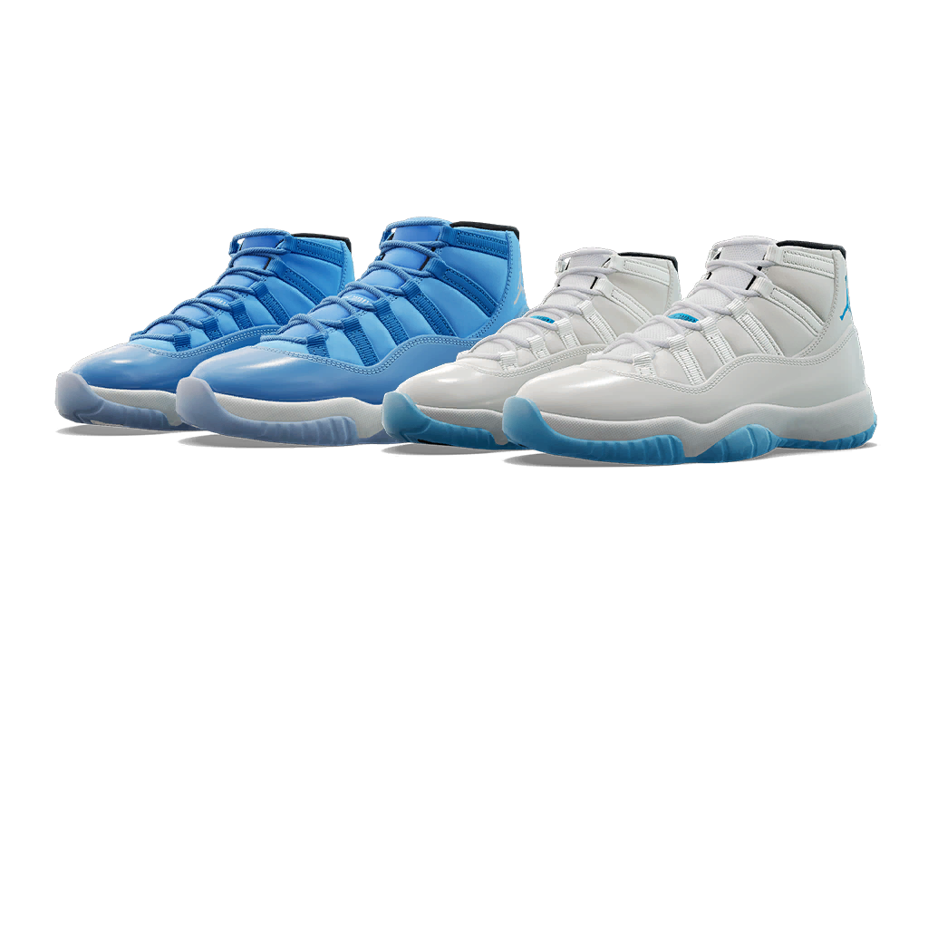 Fortnitebundle Air Jordan 11 'University Blue' & 'Legend Blue' Bundle