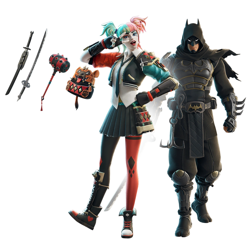 Fortnitebundle Feudal Gotham Bundle