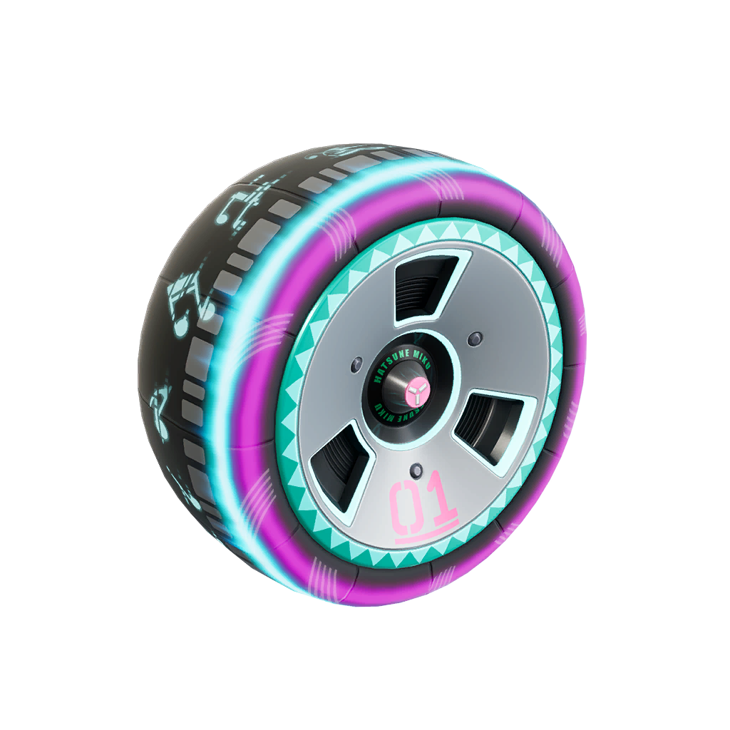 Fortnitevehicle_wheel Miku's Beam Wheels