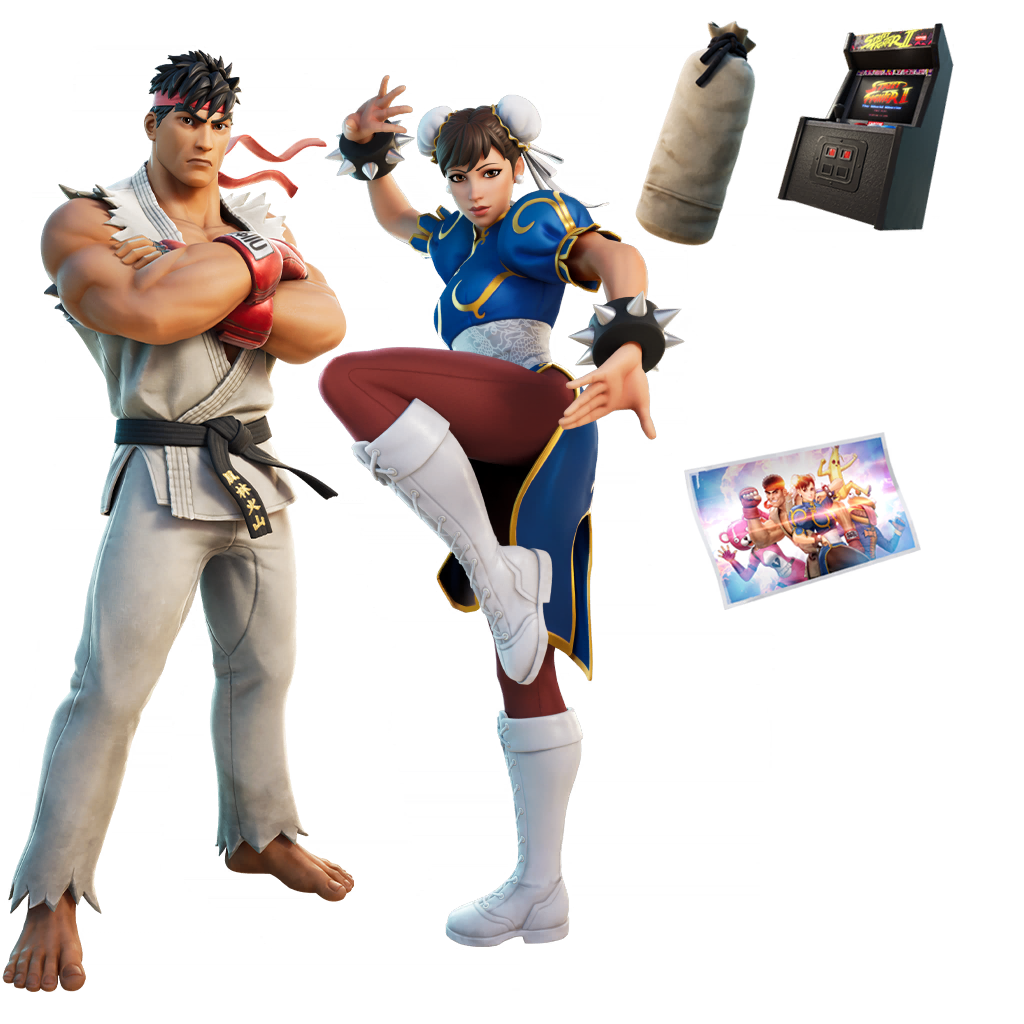 Fortnitebundle Ryu & Chun-Li Bundle