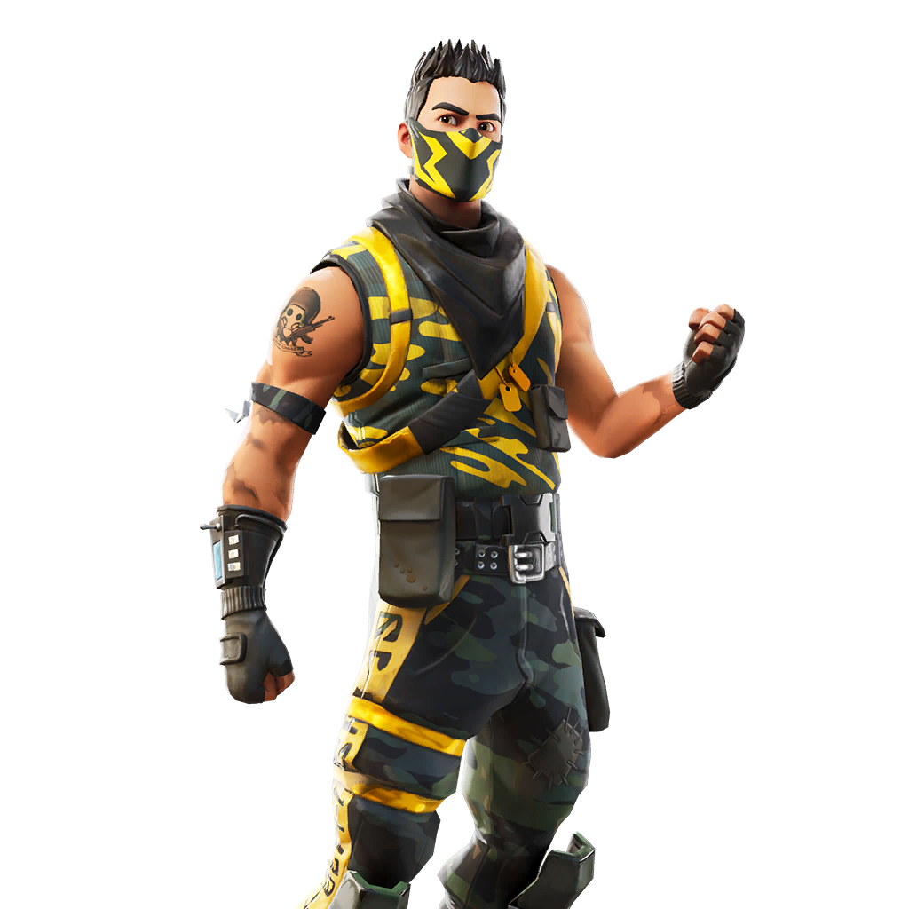 フォートナイトスキンのデッドフォール