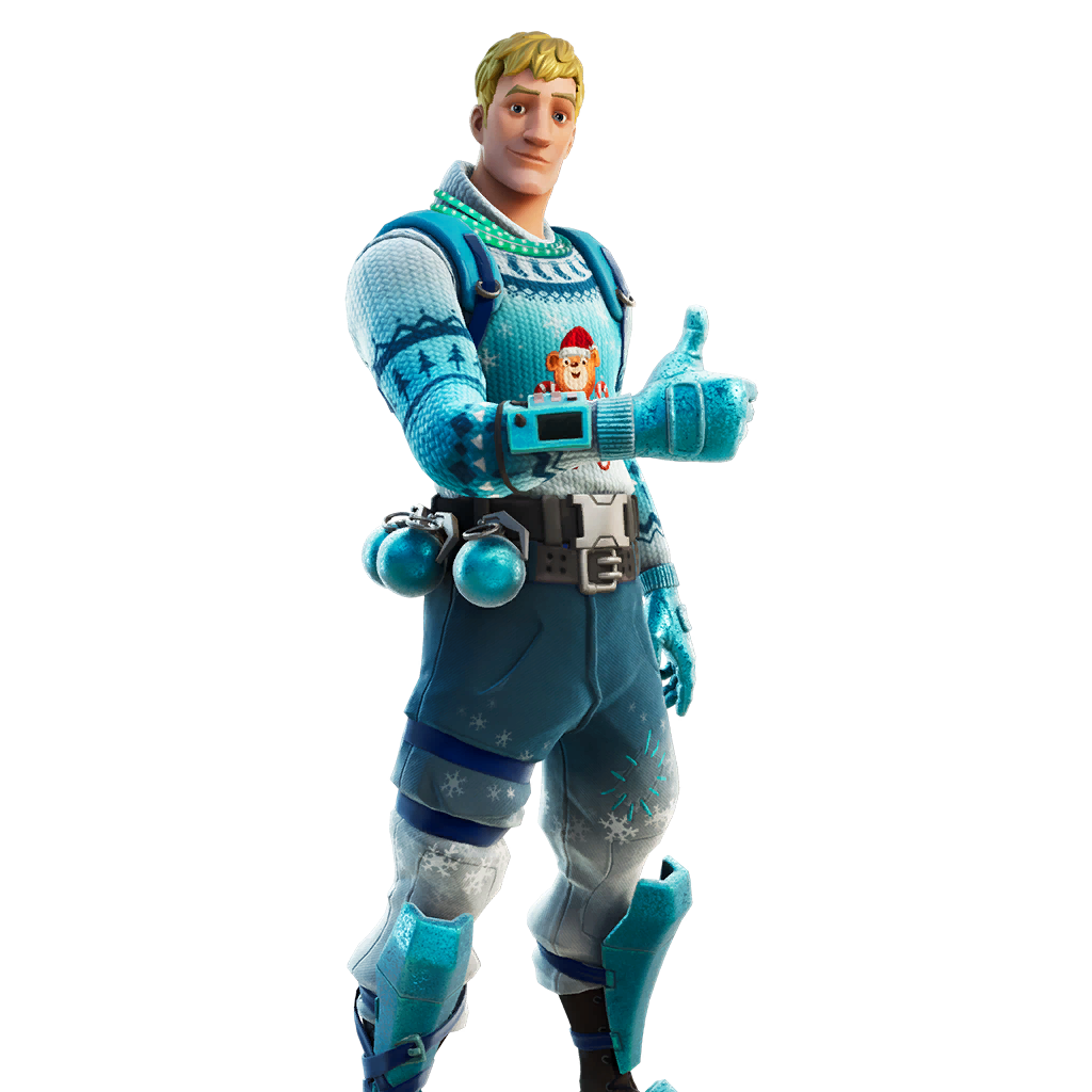 Fortniteoutfit Cozy Knit Jonesy