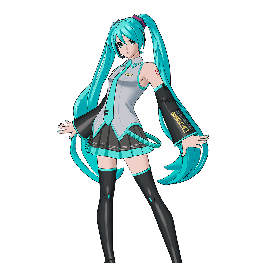 フォートナイトスキンの初音ミク