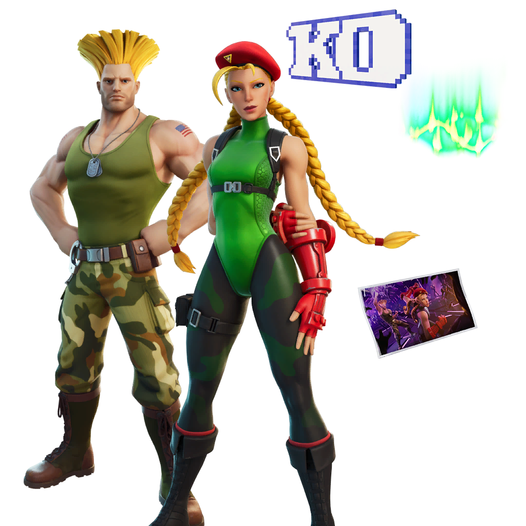 Fortnitebundle Cammy & Guile Bundle