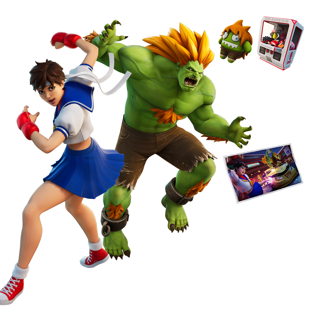 Fortnitebundle Sakura & Blanka Bundle