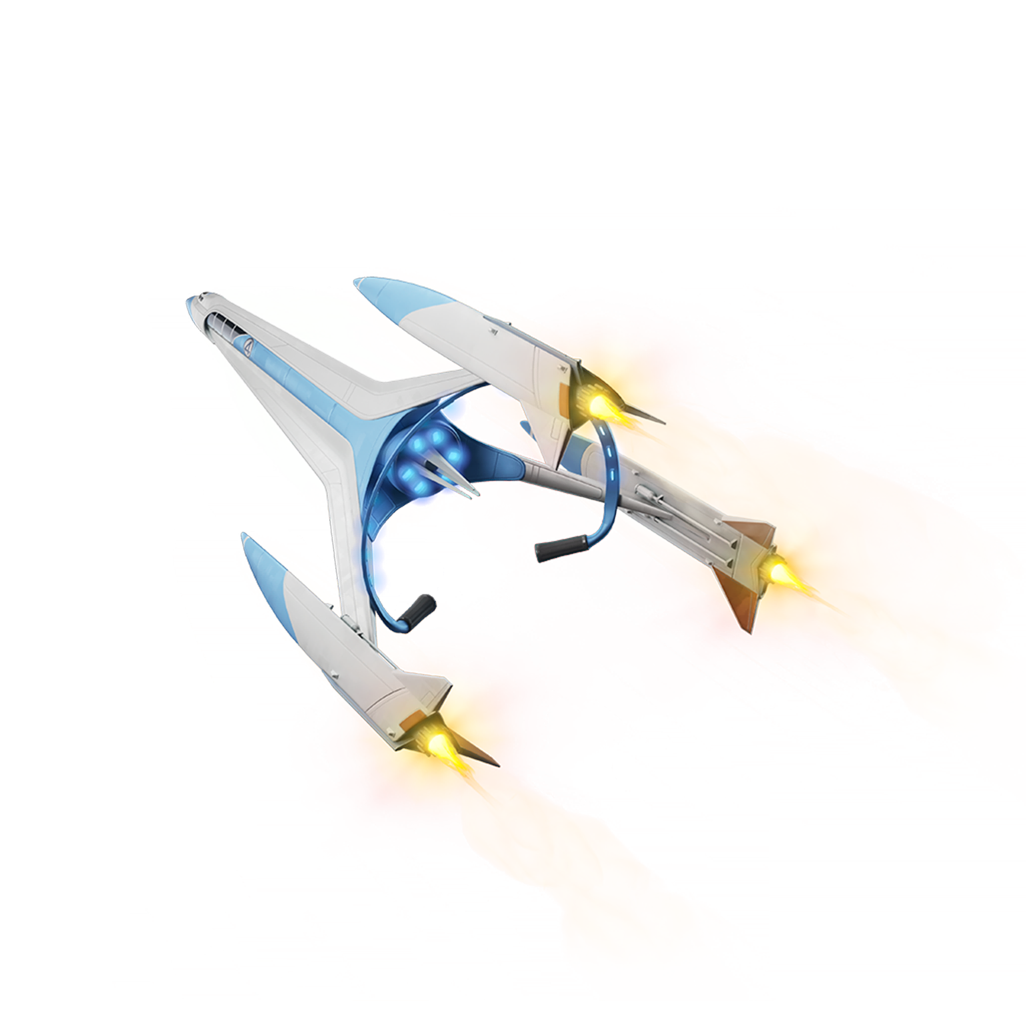 フォートナイトグライダーのファンタスティック4の宇宙船