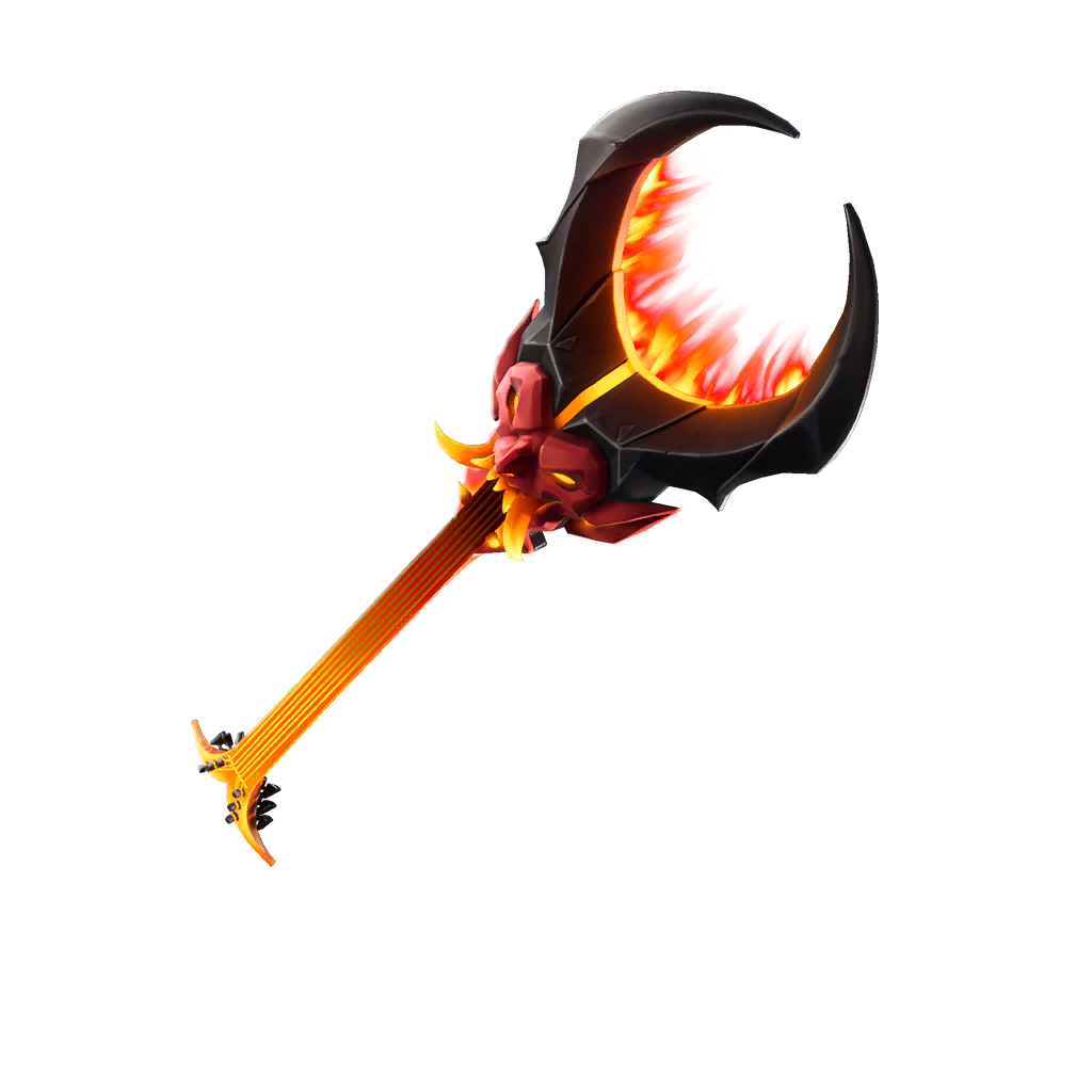 Fortnitepickaxe Burning Axe