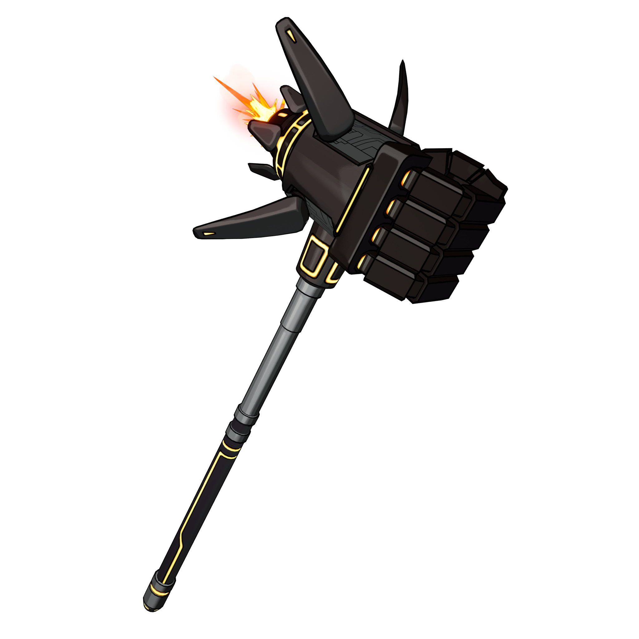 Fortnitepickaxe Mechanical Fist Hammer